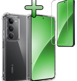 BASEY. BASEY. Xiaomi 15 Hoesje Shockproof Met Screenprotector