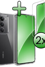 BASEY. BASEY. Xiaomi 15 Hoesje Shockproof Met 2x Screenprotector