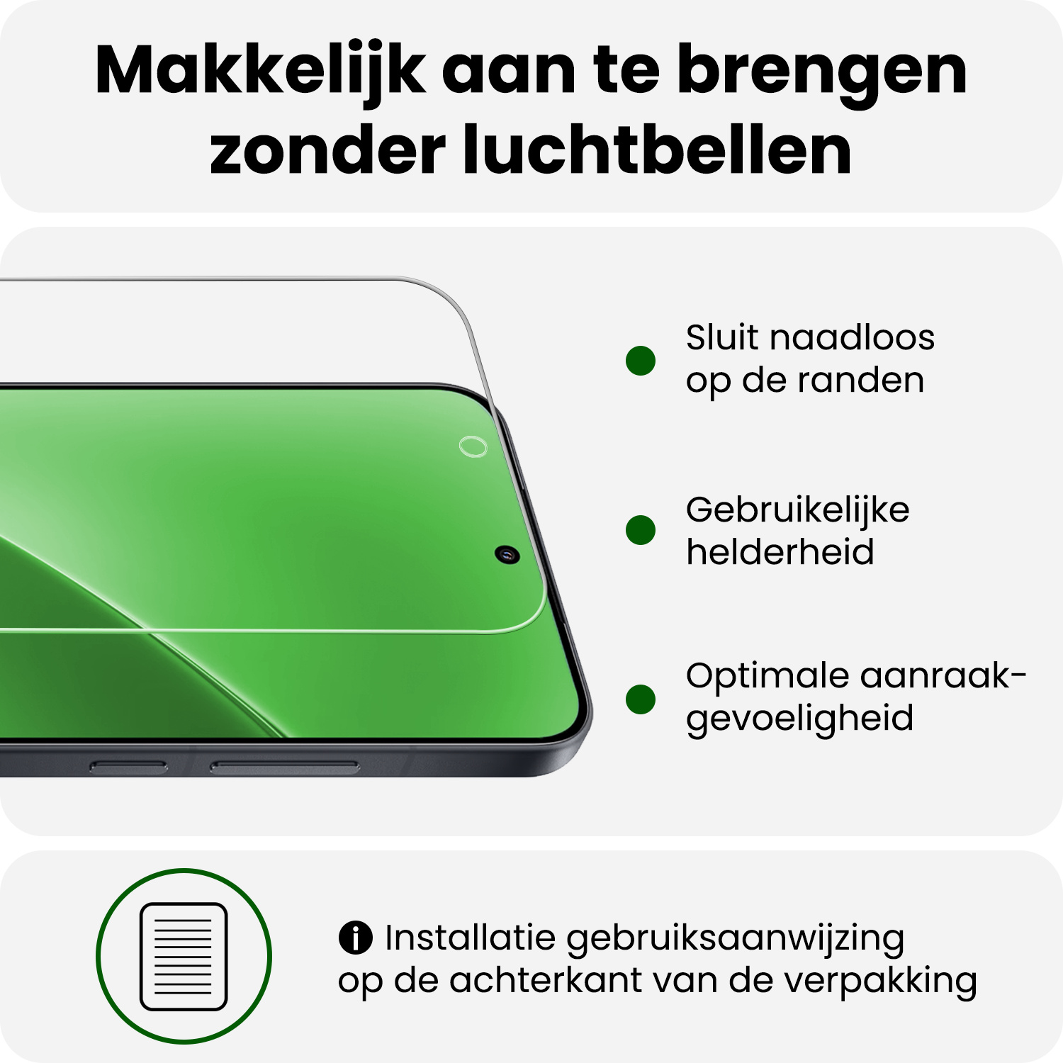 BASEY. BASEY. Xiaomi 15 Hoesje Shockproof Met 2x Screenprotector
