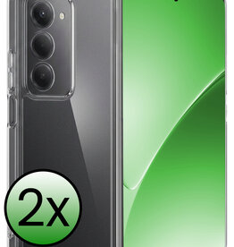 BASEY. BASEY. Xiaomi 15 Hoesje Siliconen - Transparant - 2 PACK