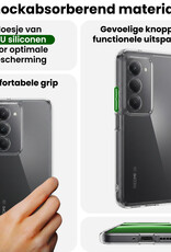 BASEY. BASEY. Xiaomi 15 Hoesje Siliconen - Transparant - 2 PACK