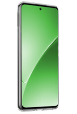BASEY. BASEY. Xiaomi 15 Hoesje Siliconen Met 2x Screenprotector - Transparant