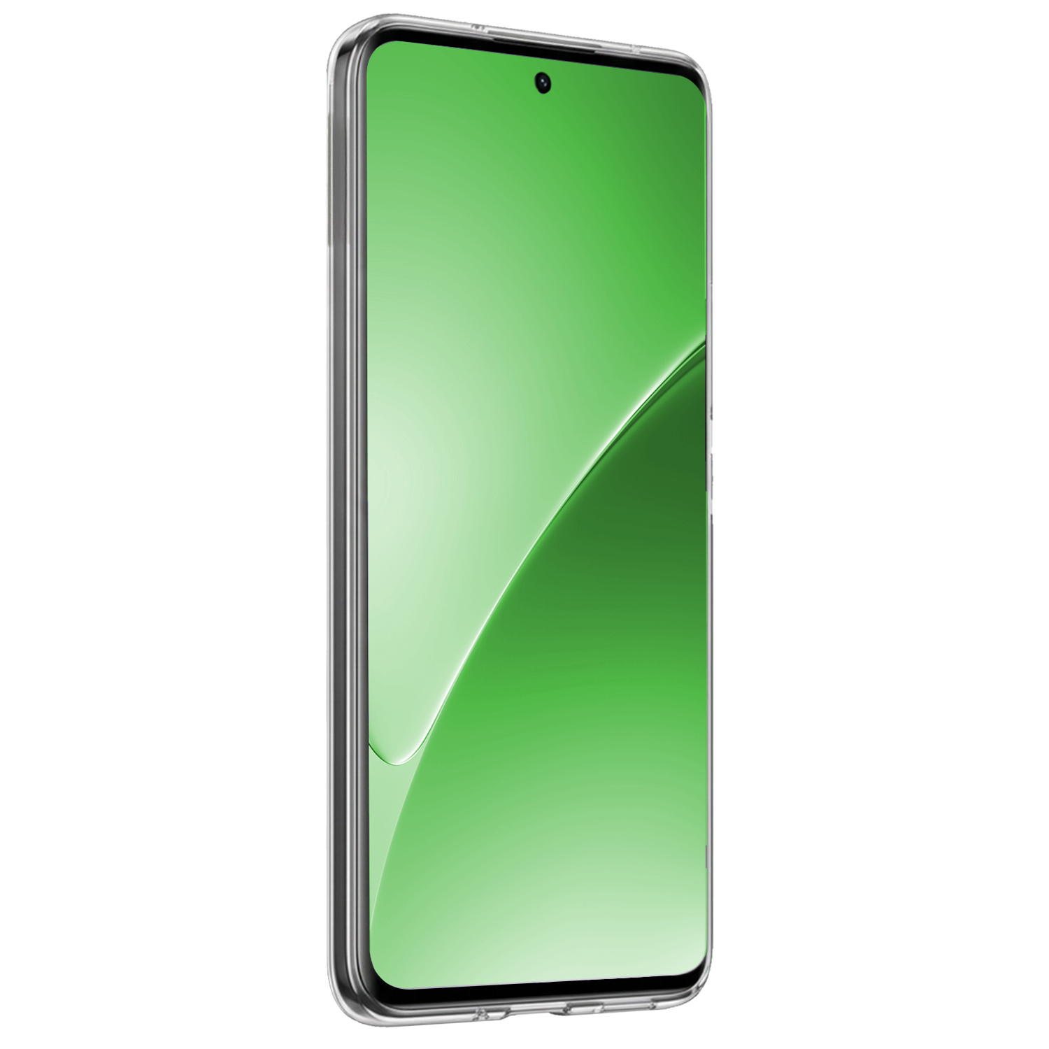 BASEY. BASEY. Xiaomi 15 Hoesje Siliconen Met 2x Screenprotector - Transparant