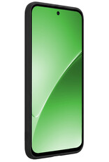 BASEY. BASEY. Xiaomi 15 Hoesje Siliconen Met Screenprotector - Zwart