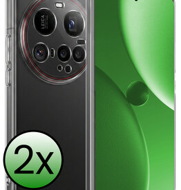 BASEY. BASEY. Xiaomi 15 Ultra Hoesje Siliconen - Transparant - 2 PACK