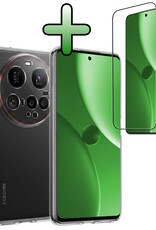 BASEY. BASEY. Xiaomi 15 Ultra Hoesje Siliconen Met Screenprotector - Transparant