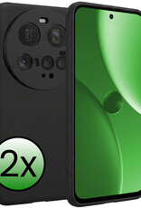 BASEY. BASEY. Xiaomi 15 Ultra Hoesje Siliconen - Zwart - 2 PACK