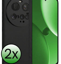BASEY. BASEY. Xiaomi 15 Ultra Hoesje Siliconen - Zwart - 2 PACK