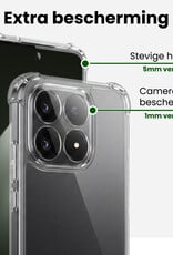 BASEY. BASEY. Xiaomi 15T Hoesje Shockproof - Transparant