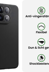 BASEY. BASEY. Xiaomi 15T Hoesje Siliconen - Zwart