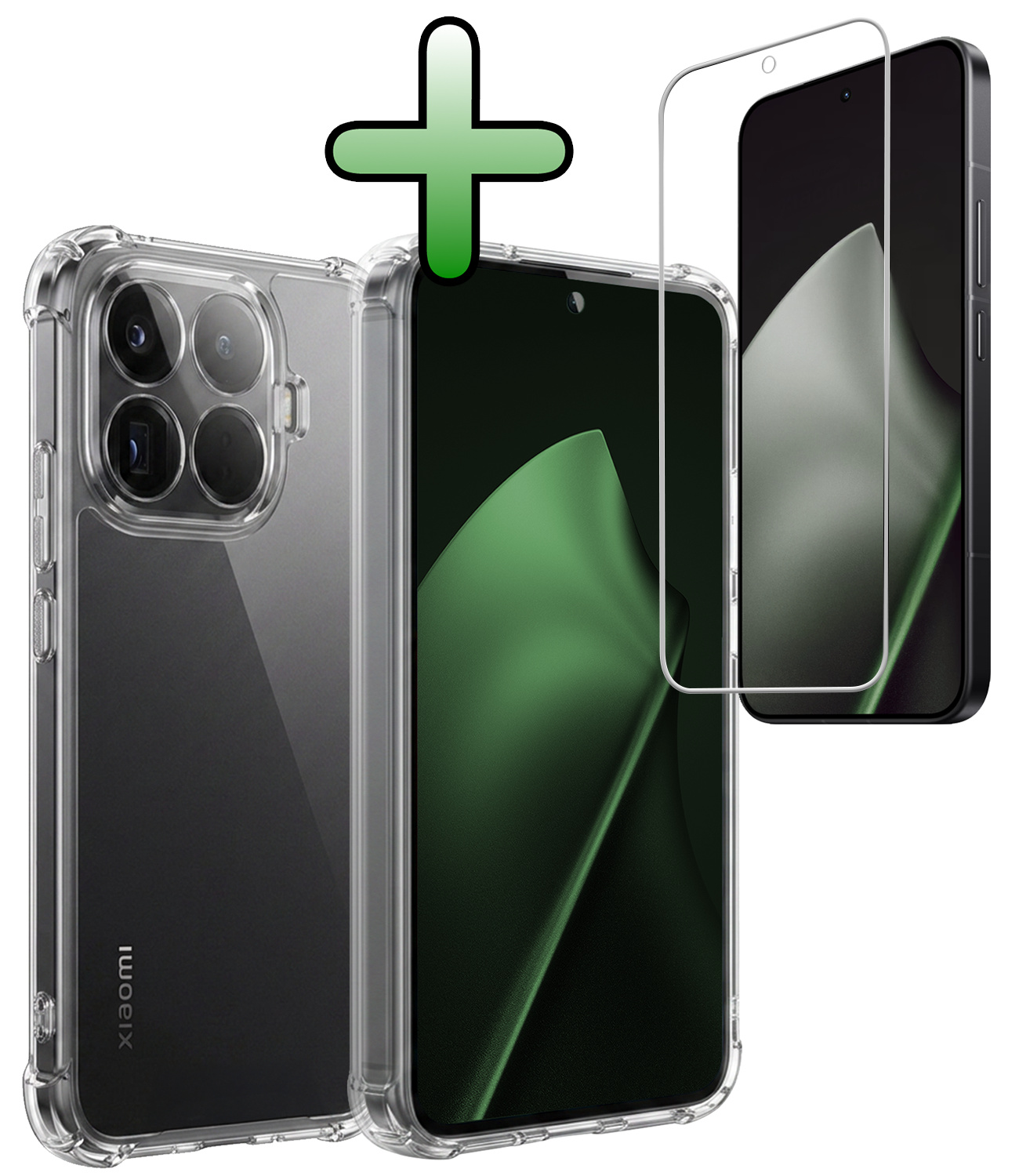 BASEY. BASEY. Xiaomi 15T Pro Hoesje Shockproof Met Screenprotector