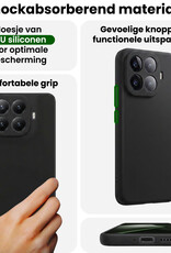 BASEY. BASEY. Xiaomi 15T Pro Hoesje Siliconen - Zwart - 2 PACK