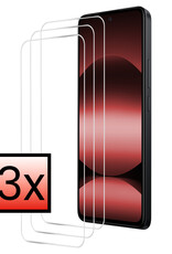 NoXx NoXx Xiaomi Redmi Note 14 5G Screenprotector Glas - 3 PACK