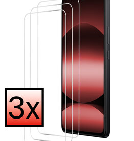 NoXx NoXx Xiaomi Redmi Note 14 5G Screenprotector Glas - 3 PACK