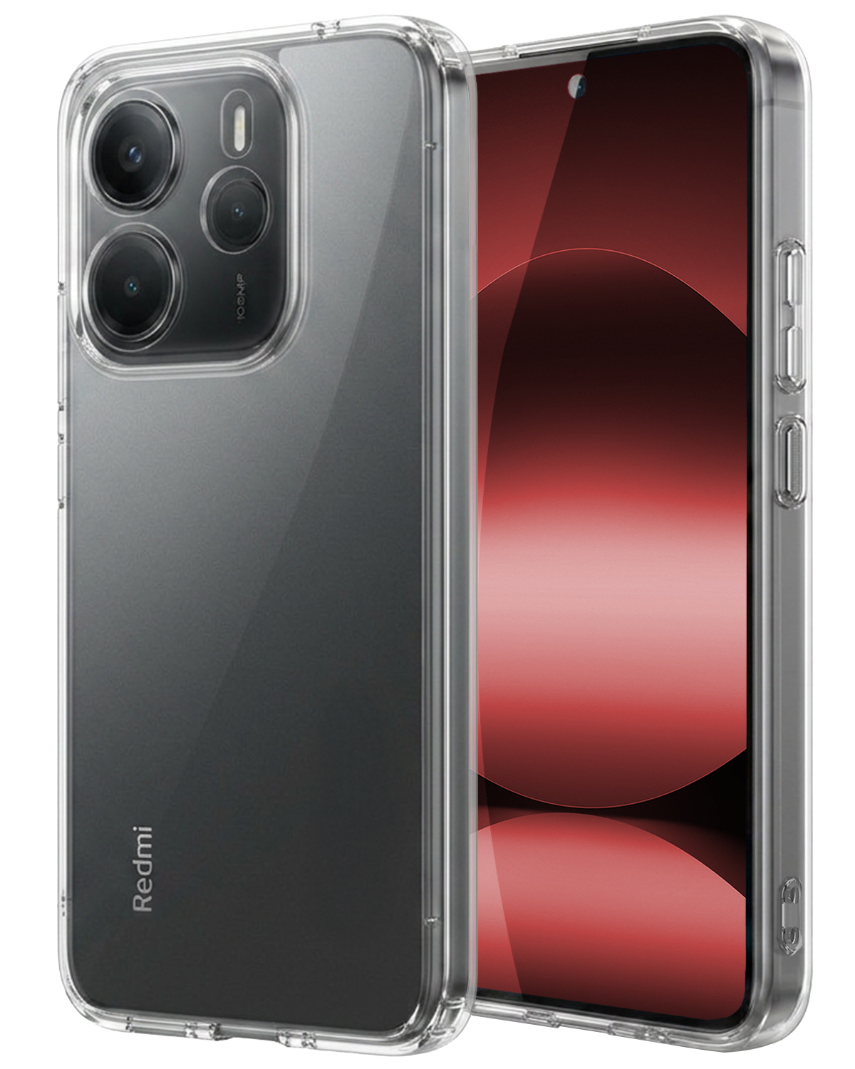 NoXx NoXx Xiaomi Redmi Note 14 5G Hoesje Siliconen - Transparant