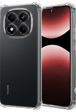NoXx NoXx Xiaomi Redmi Note 14 Pro 5G Hoesje Shockproof - Transparant