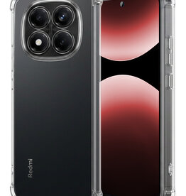 NoXx NoXx Xiaomi Redmi Note 14 Pro 5G Hoesje Shockproof - Transparant