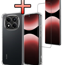 NoXx NoXx Xiaomi Redmi Note 14 Pro 5G Hoesje Shockproof Met Screenprotector