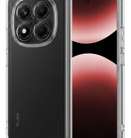 NoXx NoXx Xiaomi Redmi Note 14 Pro 5G Hoesje Siliconen - Transparant