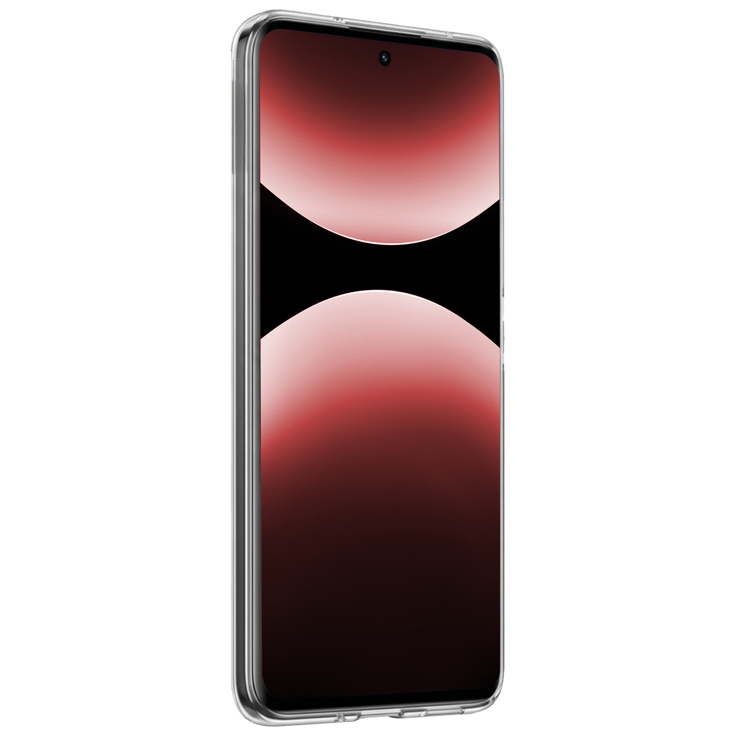 NoXx NoXx Xiaomi Redmi Note 14 Pro 5G Hoesje Siliconen Met Screenprotector - Transparant
