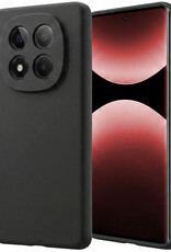 NoXx NoXx Xiaomi Redmi Note 14 Pro 5G Hoesje Siliconen - Zwart