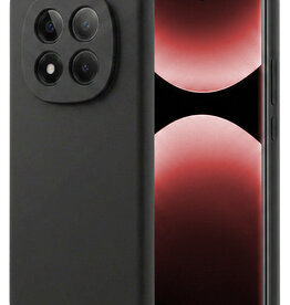 NoXx NoXx Xiaomi Redmi Note 14 Pro 5G Hoesje Siliconen - Zwart