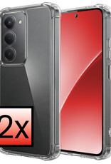 NoXx NoXx Xiaomi 15 Hoesje Shockproof - Transparant - 2 PACK