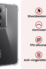 NoXx NoXx Xiaomi 15 Hoesje Shockproof - Transparant - 2 PACK