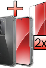 NoXx NoXx Xiaomi 15 Hoesje Shockproof Met 2x Screenprotector