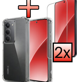 NoXx NoXx Xiaomi 15 Hoesje Shockproof Met 2x Screenprotector