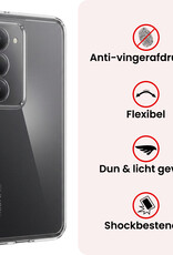 NoXx NoXx Xiaomi 15 Hoesje Siliconen - Transparant