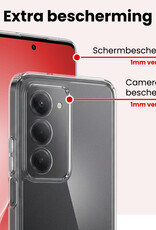 NoXx NoXx Xiaomi 15 Hoesje Siliconen - Transparant - 2 PACK