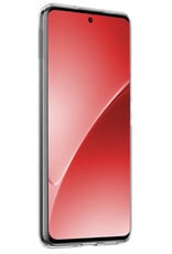 NoXx NoXx Xiaomi 15 Hoesje Siliconen Met Screenprotector - Transparant