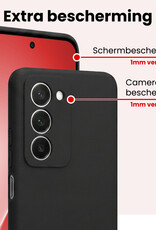 NoXx NoXx Xiaomi 15 Hoesje Siliconen - Zwart