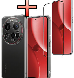 NoXx NoXx Xiaomi 15 Ultra Hoesje Siliconen Met Screenprotector - Transparant