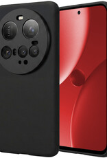 NoXx NoXx Xiaomi 15 Ultra Hoesje Siliconen - Zwart
