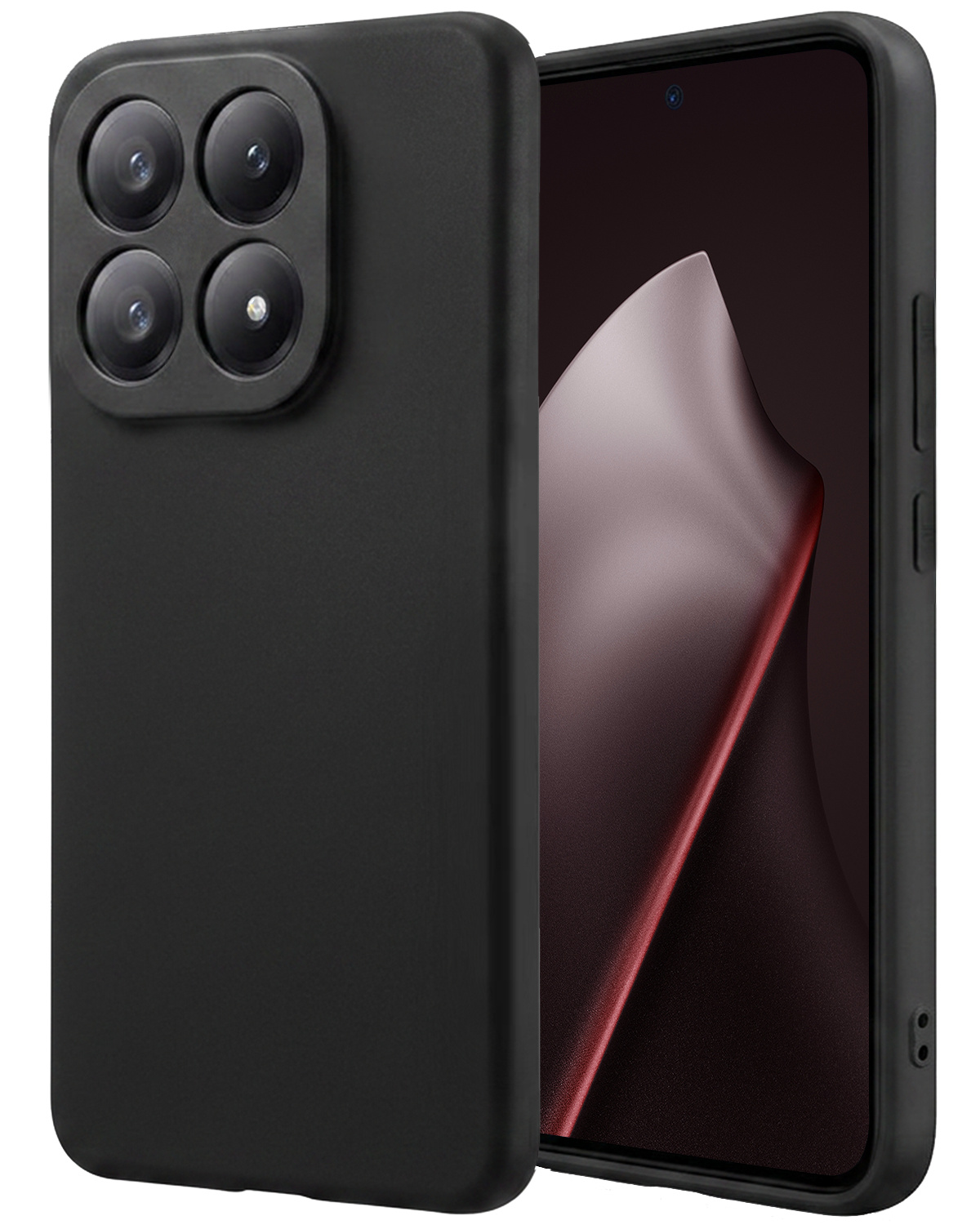 NoXx NoXx Xiaomi 15T Hoesje Siliconen - Zwart