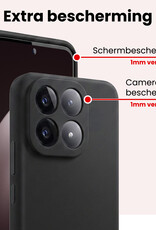 NoXx NoXx Xiaomi 15T Hoesje Siliconen - Zwart