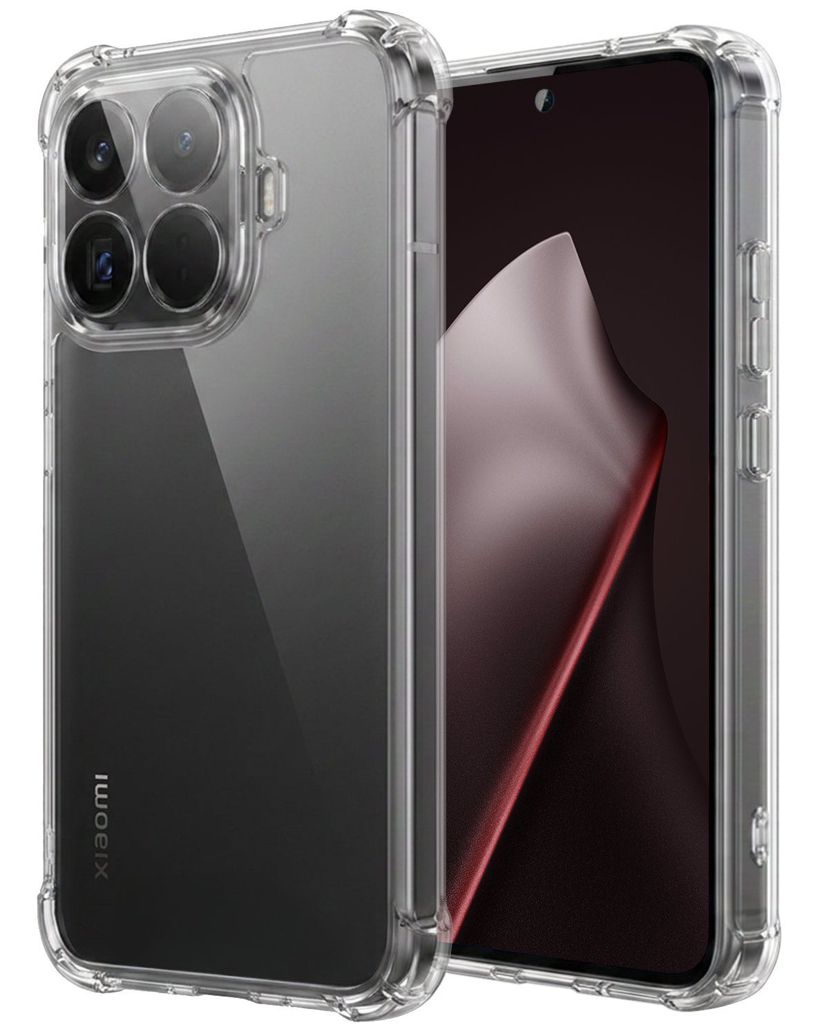NoXx NoXx Xiaomi 15T Pro Hoesje Shockproof - Transparant