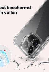 NoXx NoXx Xiaomi 15T Pro Hoesje Shockproof - Transparant