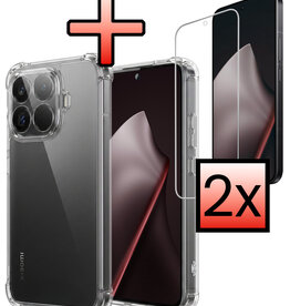 NoXx NoXx Xiaomi 15T Pro Hoesje Shockproof Met 2x Screenprotector
