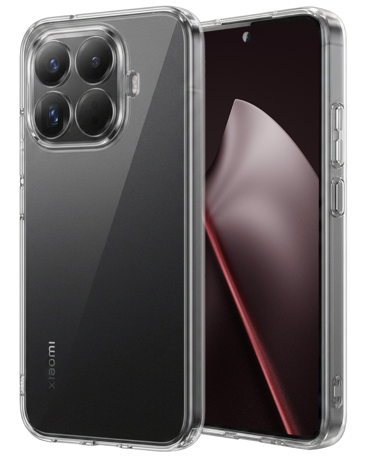 NoXx NoXx Xiaomi 15T Pro Hoesje Siliconen - Transparant