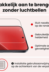 NoXx NoXx Xiaomi 15T Pro Hoesje Siliconen Met 2x Screenprotector - Zwart