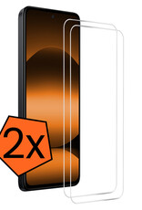 Nomfy Nomfy Xiaomi Redmi Note 14 5G Screenprotector Glas - 2 PACK