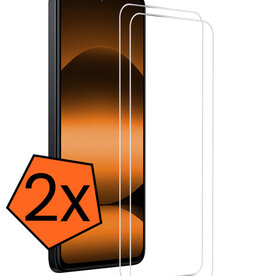 Nomfy Nomfy Xiaomi Redmi Note 14 5G Screenprotector Glas - 2 PACK