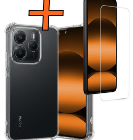 Nomfy Nomfy Xiaomi Redmi Note 14 5G Hoesje Shockproof Met Screenprotector