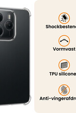 Nomfy Nomfy Xiaomi Redmi Note 14 5G Hoesje Shockproof Met Screenprotector