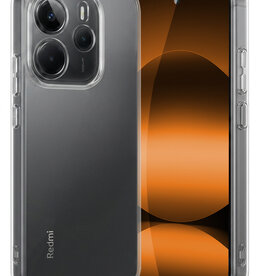 Nomfy Nomfy Xiaomi Redmi Note 14 5G Hoesje Siliconen - Transparant