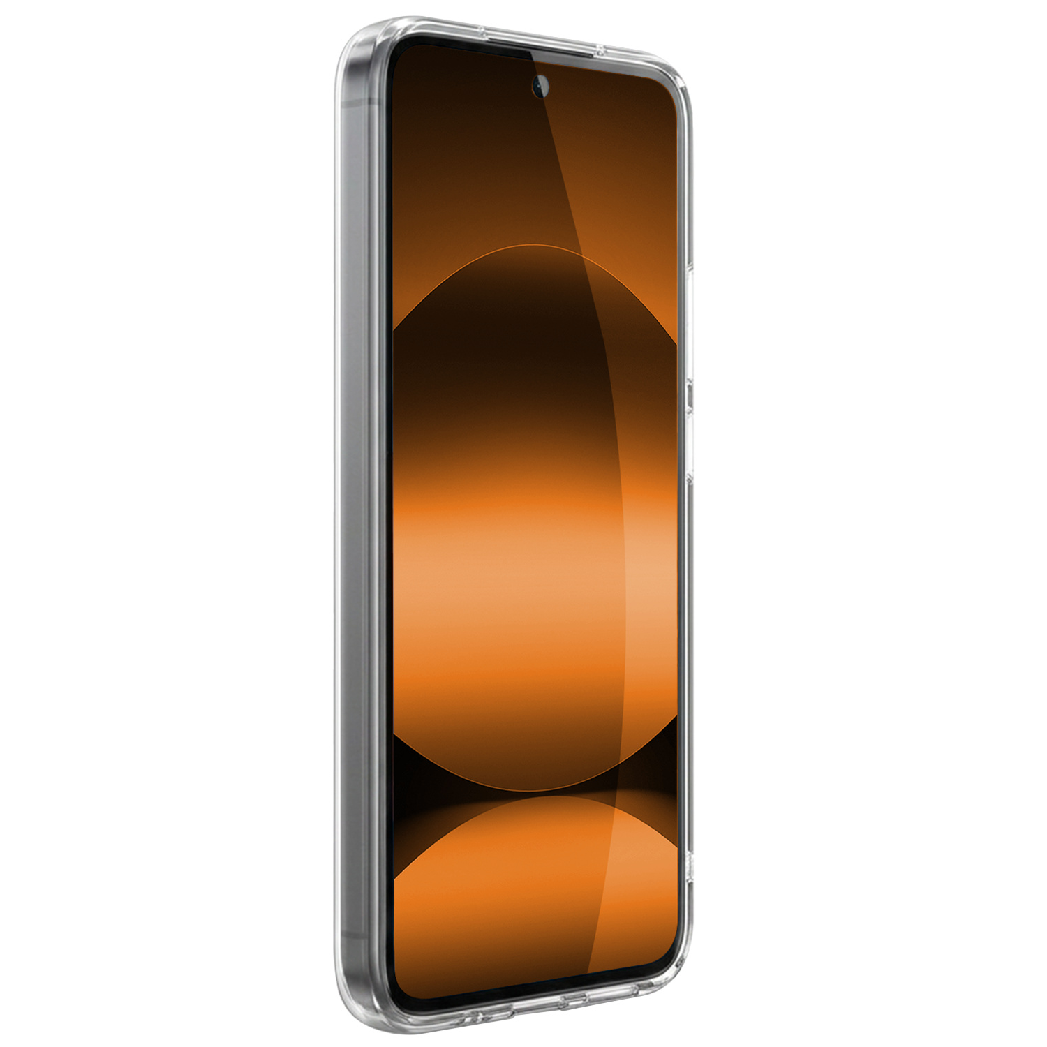 Nomfy Nomfy Xiaomi Redmi Note 14 5G Hoesje Siliconen Met 2x Screenprotector - Transparant