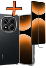 Nomfy Nomfy Xiaomi Redmi Note 14 Pro 5G Hoesje Shockproof Met Screenprotector